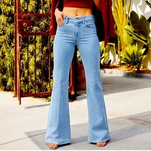 Express super soft flare jeans